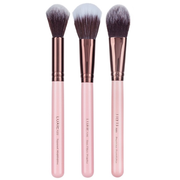 LUXIE 3 PIECE CLASSIC BRUSH—FACE SET!! (THESE ARE NO LONGER AVAILABLE ONLINE)!! - Picture 5 of 12
